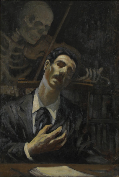 ultime note (autoritratto con la morte)