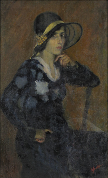 ritratto di Giuseppina a mezzo busto