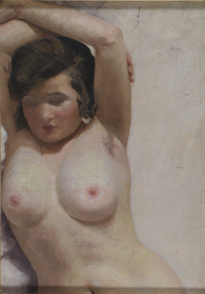 natura morta, uva e fichi