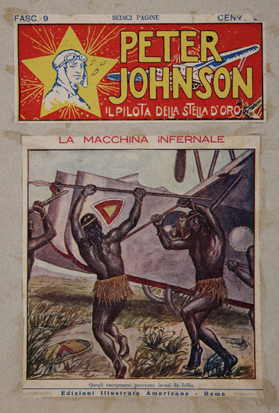 copertina di giornale a fumetti